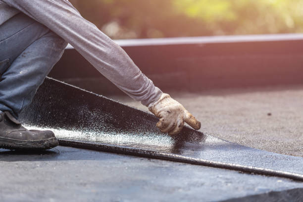 Professional Emergency Waterproofing technician working in Hillsboro, KS
